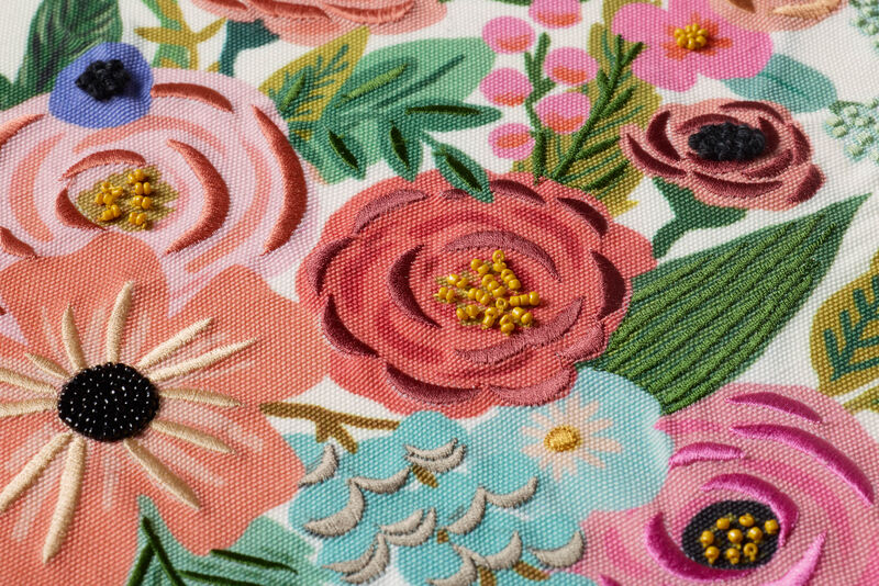 Garden Party Heart Multi 1'9"x1'9" Wall Art